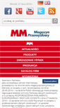 Mobile Screenshot of magazynprzemyslowy.pl