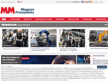 Tablet Screenshot of magazynprzemyslowy.pl